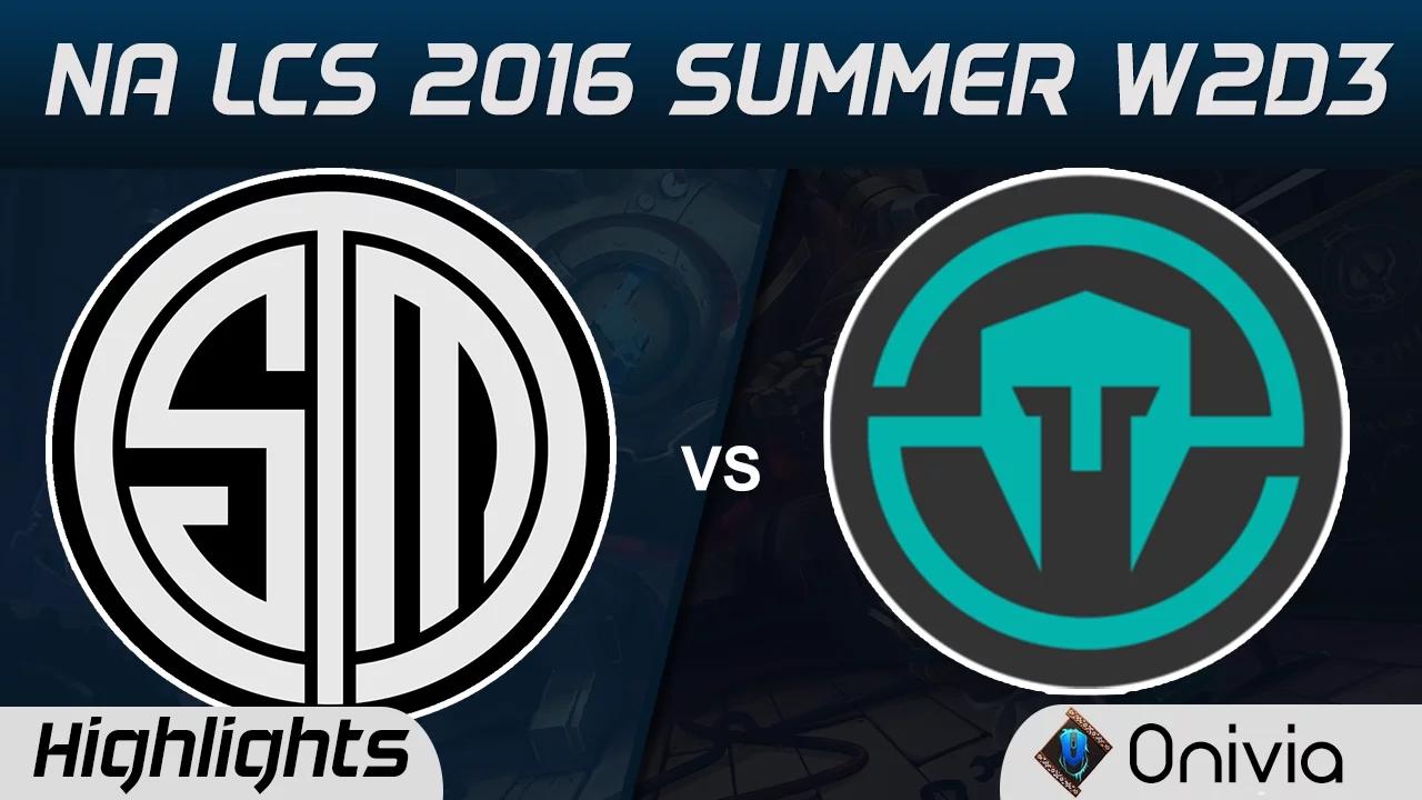 TSM vs IMT highlights Game 1 NA LCS 2016 Summer W2D3 Team Solo Mid vs Immortals thumbnail