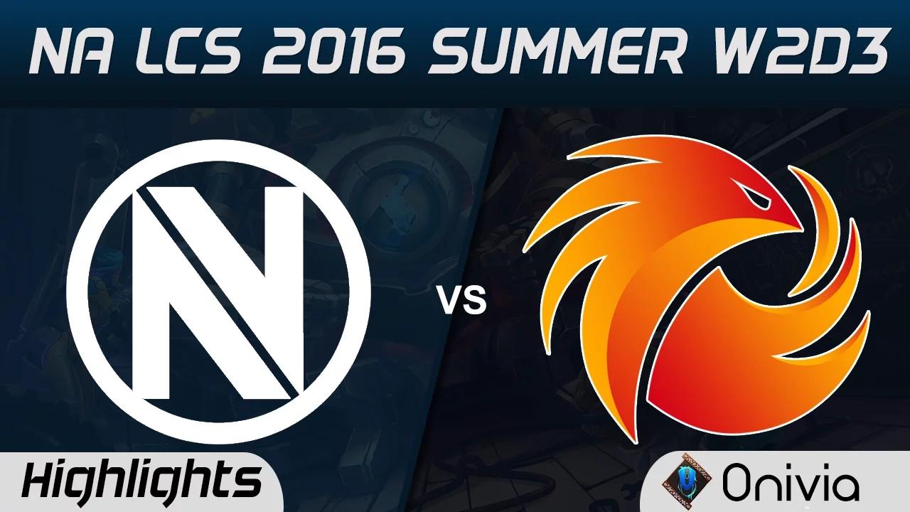 NV vs P1 highlights Game 1 NA LCS 2016 Summer W2D3 EnvyUs vs Pheonix1 thumbnail