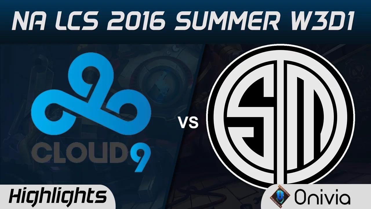 C9 vs TSM highlights Game 1 NA LCS 2016 Summer W3D1 Cloud9 vs Team Solo Mid thumbnail