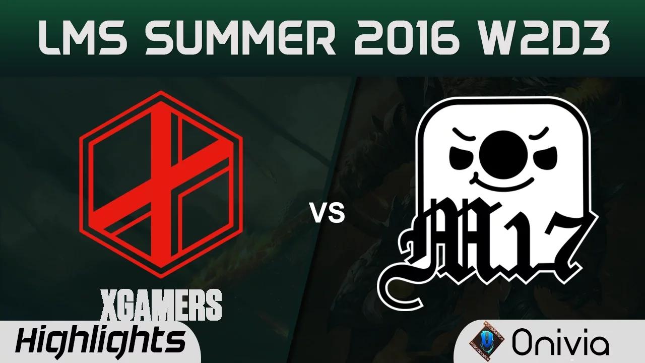 XG vs M17 Highlights Game 1 LMS Summer 2016 W2D3 XGamers vs Machi Esports thumbnail