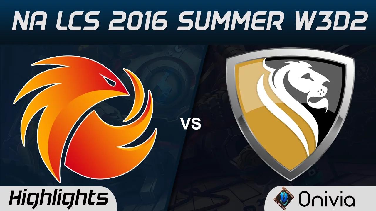 P1 vs APX highlights Game 2 NA LCS 2016 Summer W3D2 Pheonix1 vs Apex thumbnail