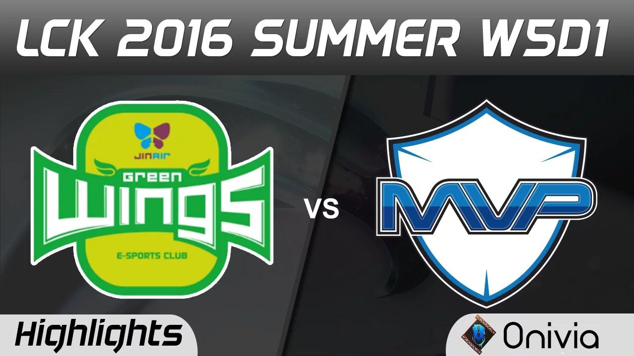 JAG vs MVP Highlights Game 2 LCK Champions W5D1 2016 Jin Air Greenwings vs MVP thumbnail