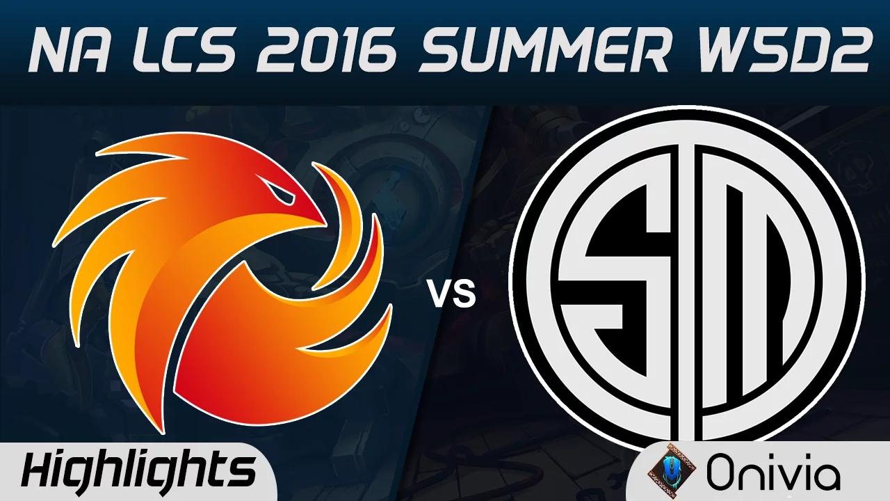 P1 vs TSM highlights Game 1 NA LCS 2016 Summer W5D2 Phoenix1 vs Team Solo Mid thumbnail