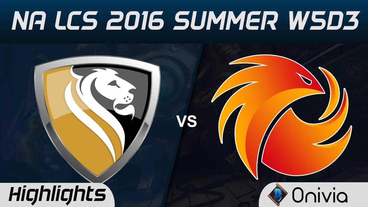 APX vs P1 highlights Game 1 NA LCS 2016 Summer W5D3 Apex vs Phoenix1 thumbnail