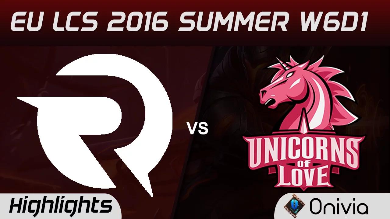 OG vs UOL highlights Game 2 EU LCS 2016 Summer W6D1 Origen vs Unicorns of Love thumbnail