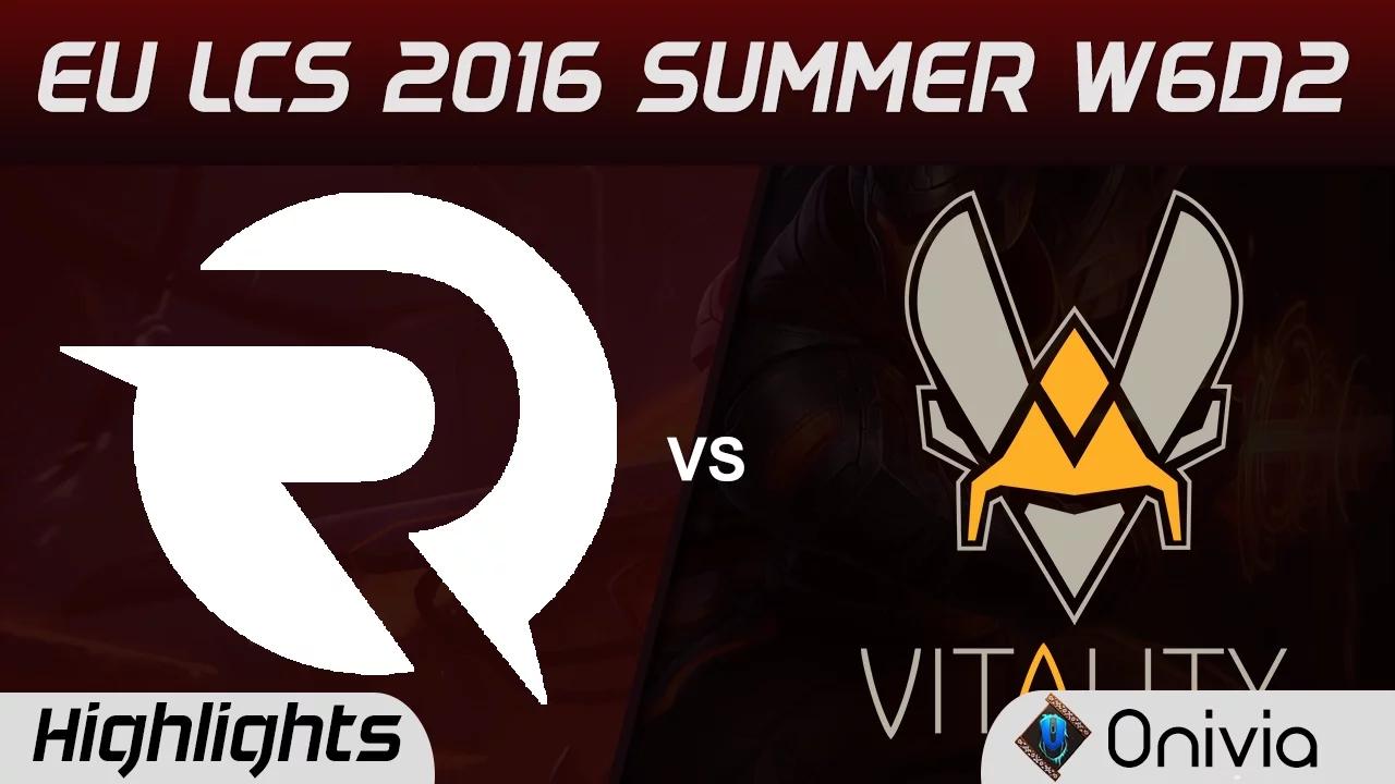 OG vs VIT highlights Game 2 EU LCS 2016 Summer W6D2 Origen vs Vitality thumbnail