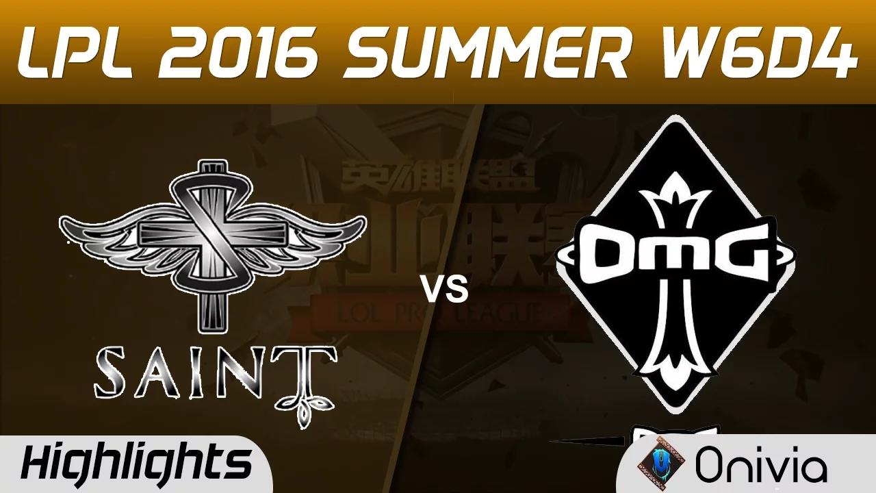 SAT vs OMG Highlights Game 2 Tencent LPL Summer 2016 W6D4 Saint vs OMG thumbnail