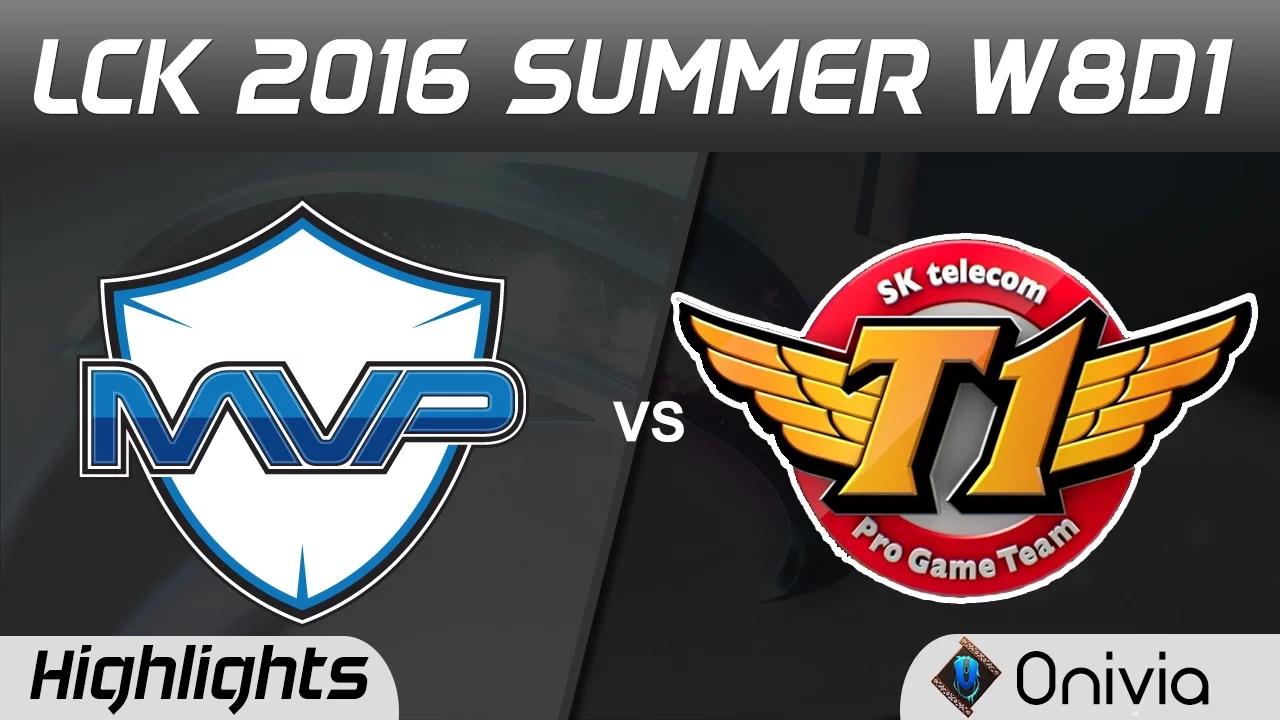 MVP vs SKT Highlights Game 1 LCK Champions W8D1 2016 MVP vs SK Telecom thumbnail