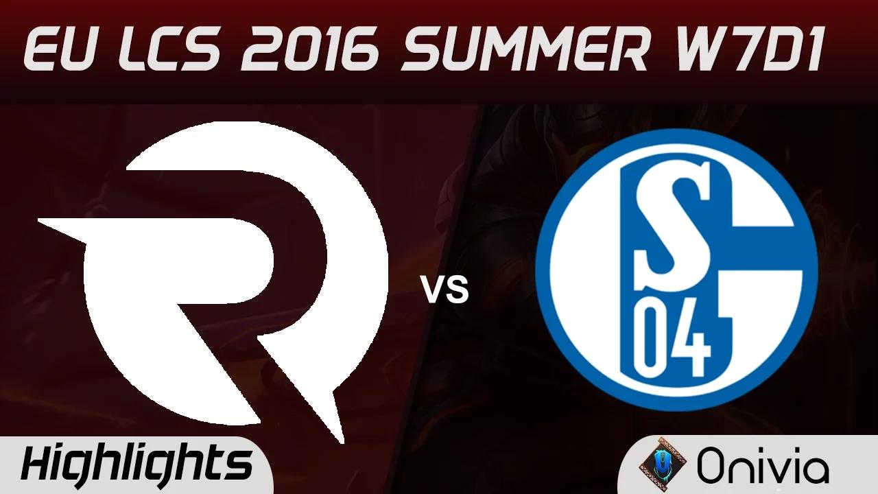 OG vs S04 highlights Game 2 EU LCS 2016 Summer 7D1 Origen vs Schalke 04 thumbnail