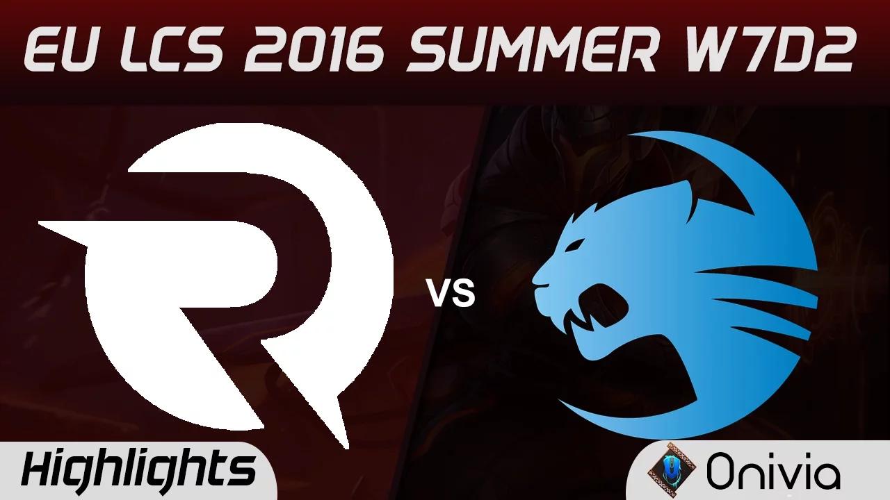 OG vs ROC highlights Game 1 EU LCS 2016 Summer W7D2 Origen vs Roccat thumbnail