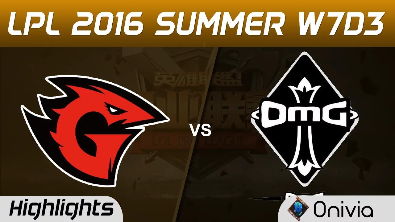 GT vs OMG Highlights Game 1 Tencent LPL Summer 2016 W7D3 Game Talents vs OMG thumbnail