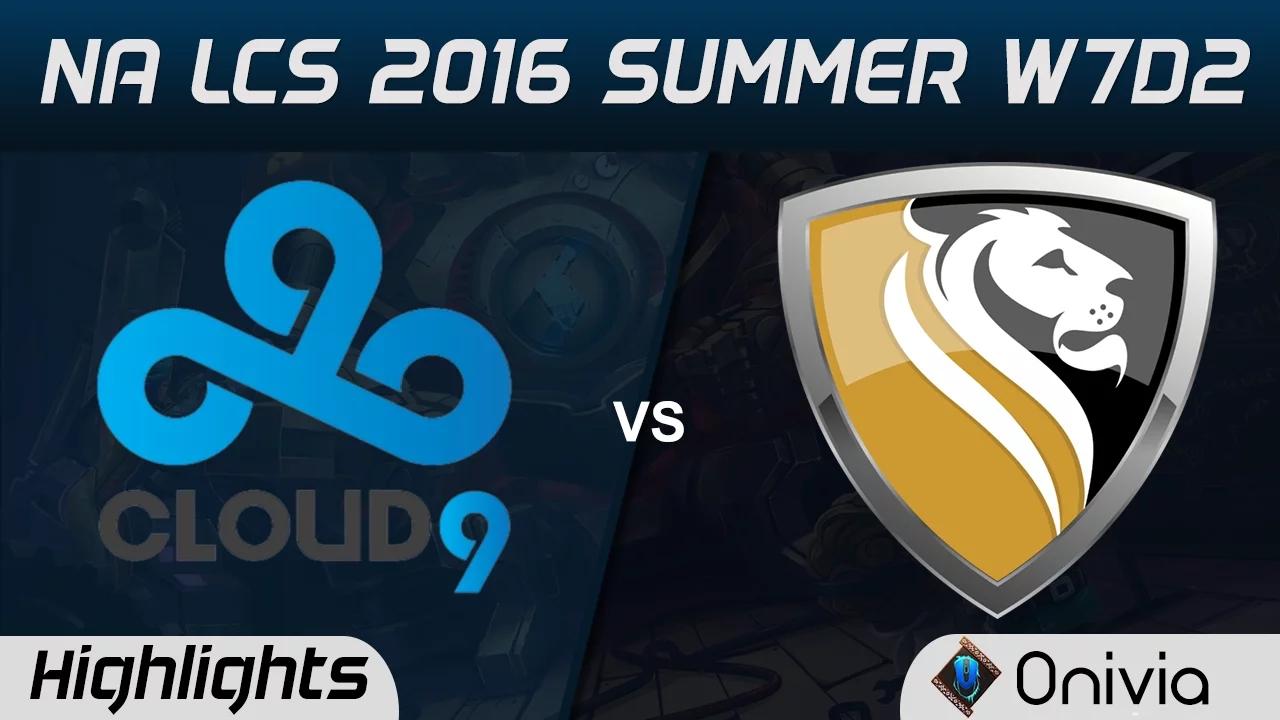 C9 vs APX highlights Game 3 NA LCS 2016 Summer W7D2 Cloud9 vs Apex thumbnail