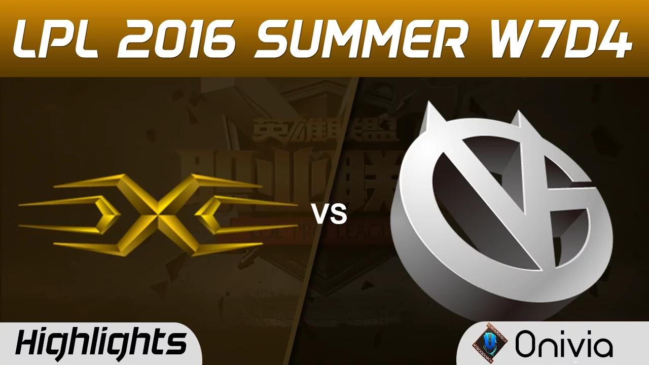 SS vs VG Highlights Game 1 Tencent LPL Summer 2016 W7D4 Snake vs Vici Gaming thumbnail