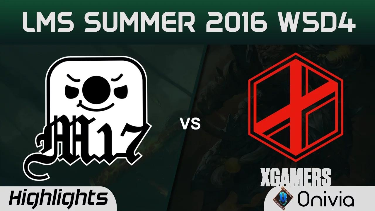 M17 vs XG Highlights Game 1 LMS Summer 2016 W5D4 Machi Esports vs xGamers thumbnail