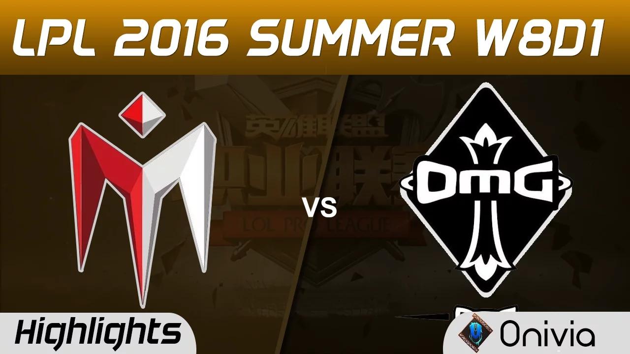 IM vs OMG Highlights Game 1 Tencent LPL Summer 2016 W8D1 I May vs OMG thumbnail