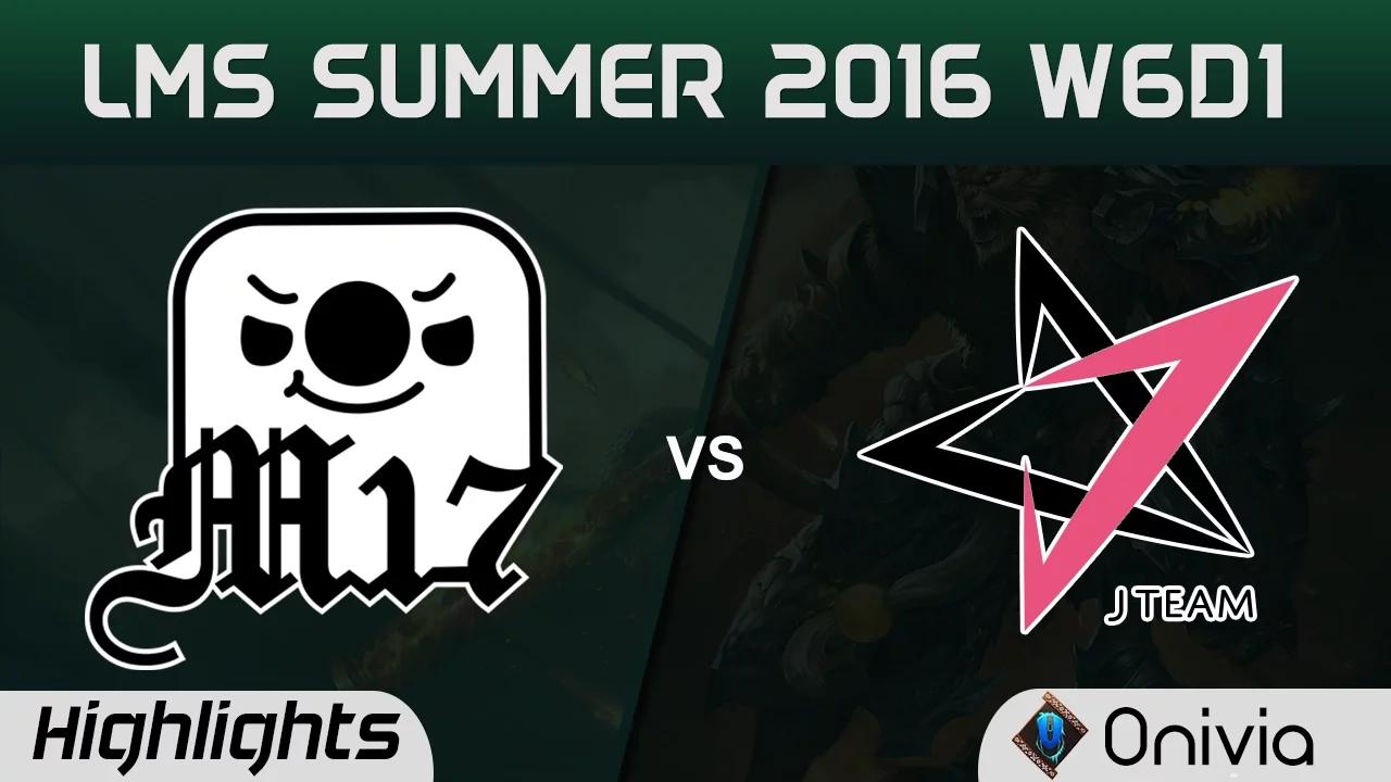 M17 vs JT Highlights Game 2 LMS Summer 2016 W6D1 Machi Esports vs J Team thumbnail