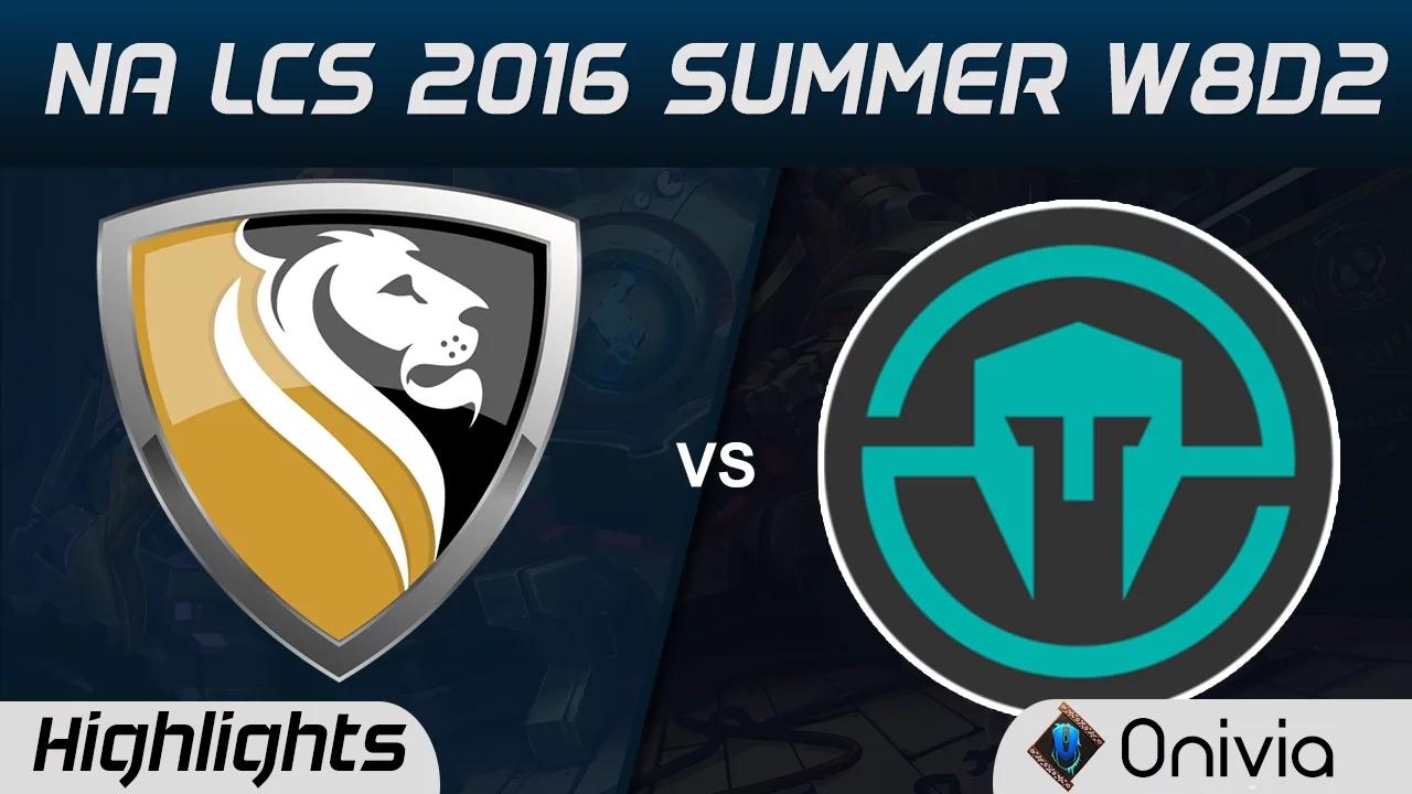 APX vs IMT highlights Game 2 NA LCS 2016 Summer W8D2 Apex vs Immortals thumbnail