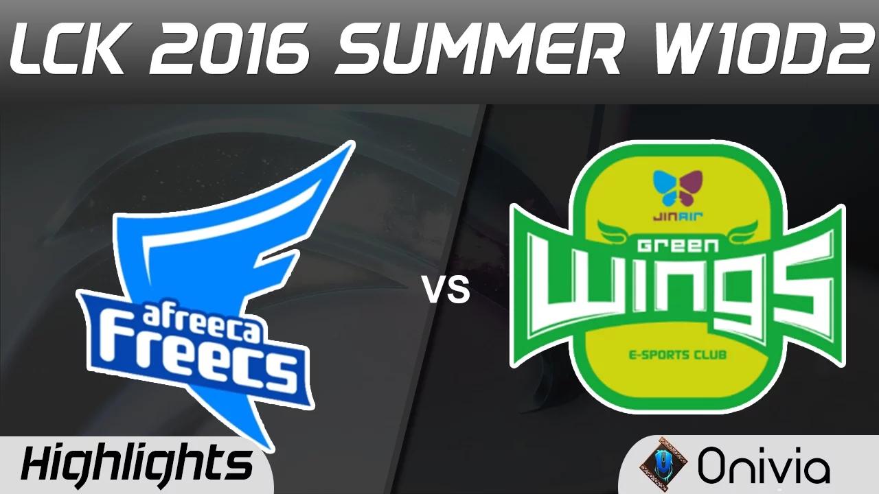 AFS vs JAG Highlights Game 2 LCK Champions W10D2 2016 Afreeca Freecs vs Jin Air thumbnail