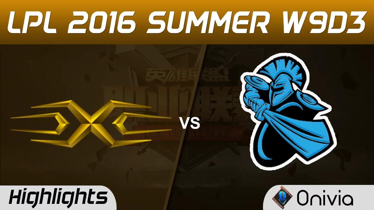 SS vs NB Highlights Game 1 Tencent LPL Summer 2016 W9D3 Snake vs NewBee thumbnail