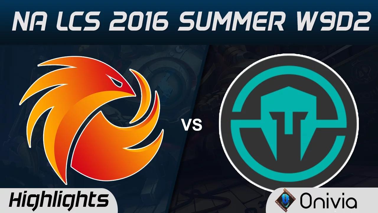 P1 vs IMT highlights Game 1 NA LCS 2016 Summer W9D2 Phoenix1 vs Immortals thumbnail