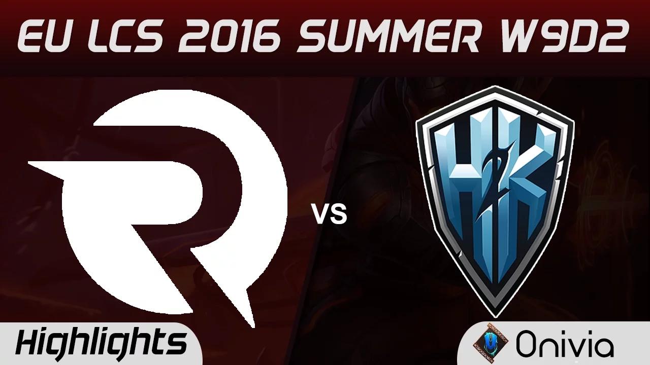 OG vs H2K highlights Game 1 EU LCS 2016 Summer W9D2 Origen vs H2K Gaming thumbnail