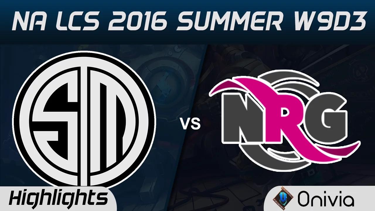 TSM vs NRG highlights Game 2 NA LCS 2016 Summer W9D3 Team Solo Mid vs NRG Esports thumbnail