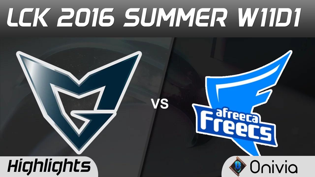 SSG vs AFS Highlights Game 1 LCK Champions W11D1 2016 Samsung vs Afreeca Freecs thumbnail