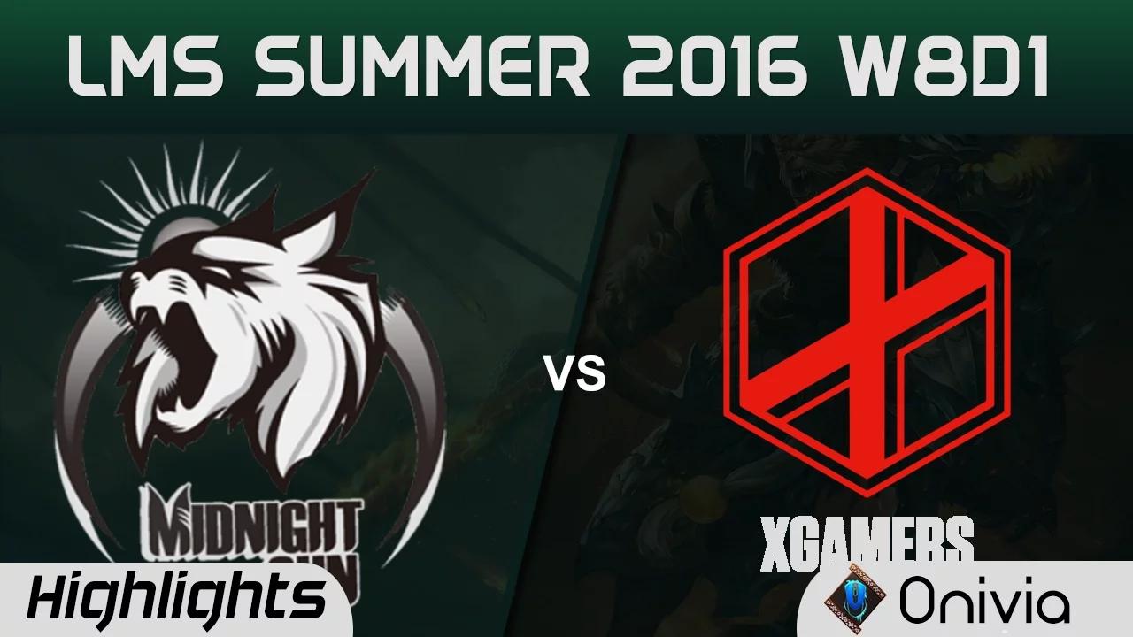 MSE vs XG Highlights Game 2 LMS Summer 2016 W8D1 Midnight Sun vs xGamers thumbnail