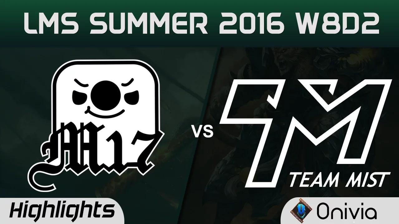 M17 vs TM Highlights Game 1 LMS Summer 2016 W8D2 Machi Esports vs Team Mist thumbnail