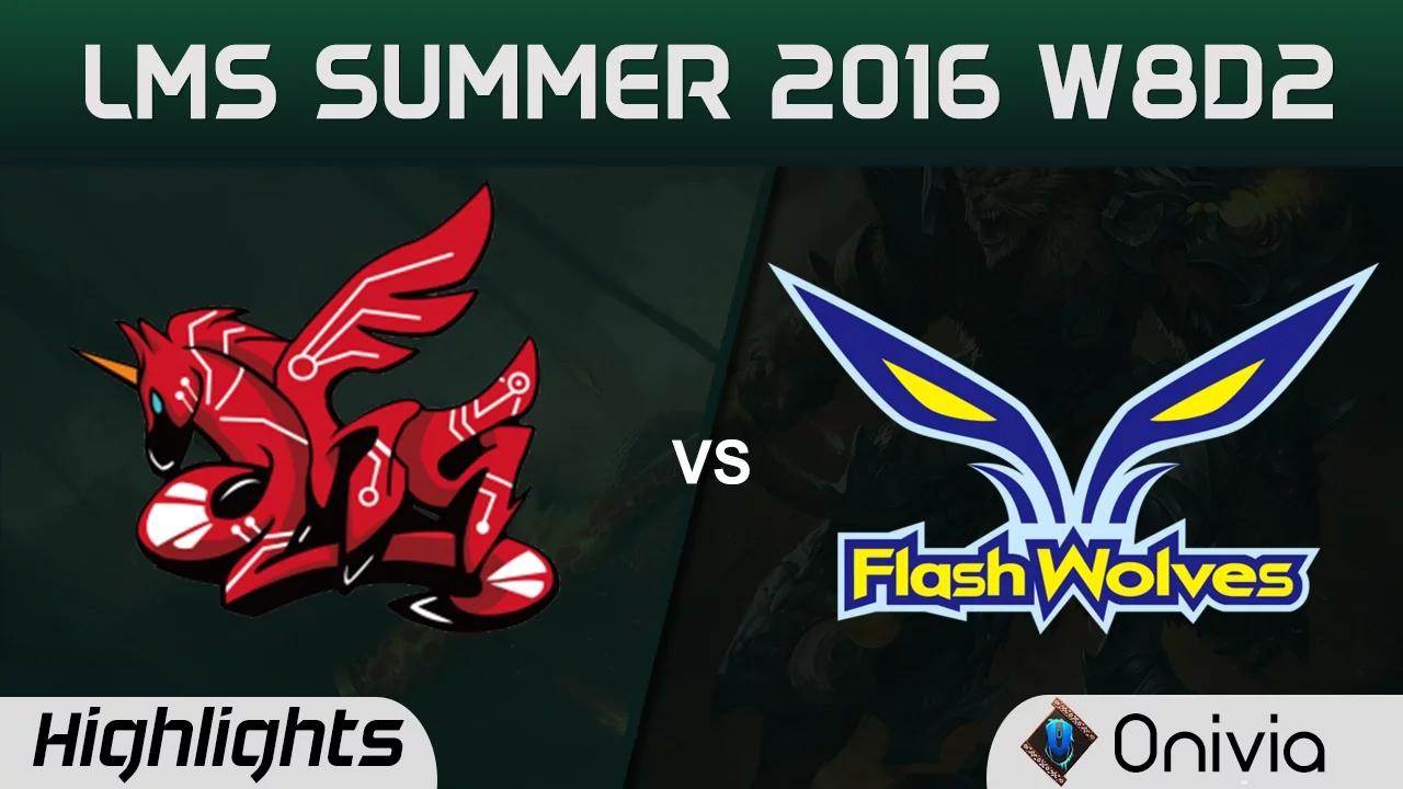 AHQ vs FW Highlights Game 1 LMS Summer 2016 W8D2 AHQ Esports vs Flash Wolves thumbnail