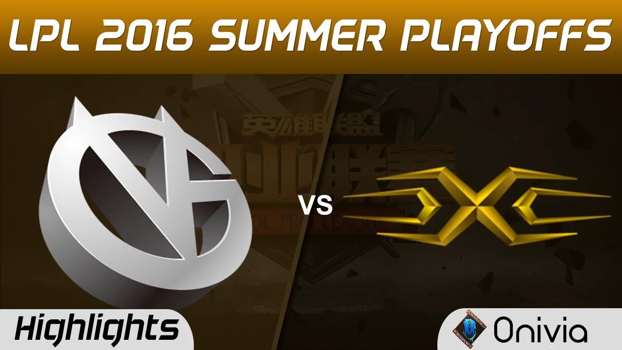 VG vs SS Highlights Game 1 Tencent LPL Summer 2016 Playoffs Tie Breaker Vici Gaming vs Snake thumbnail