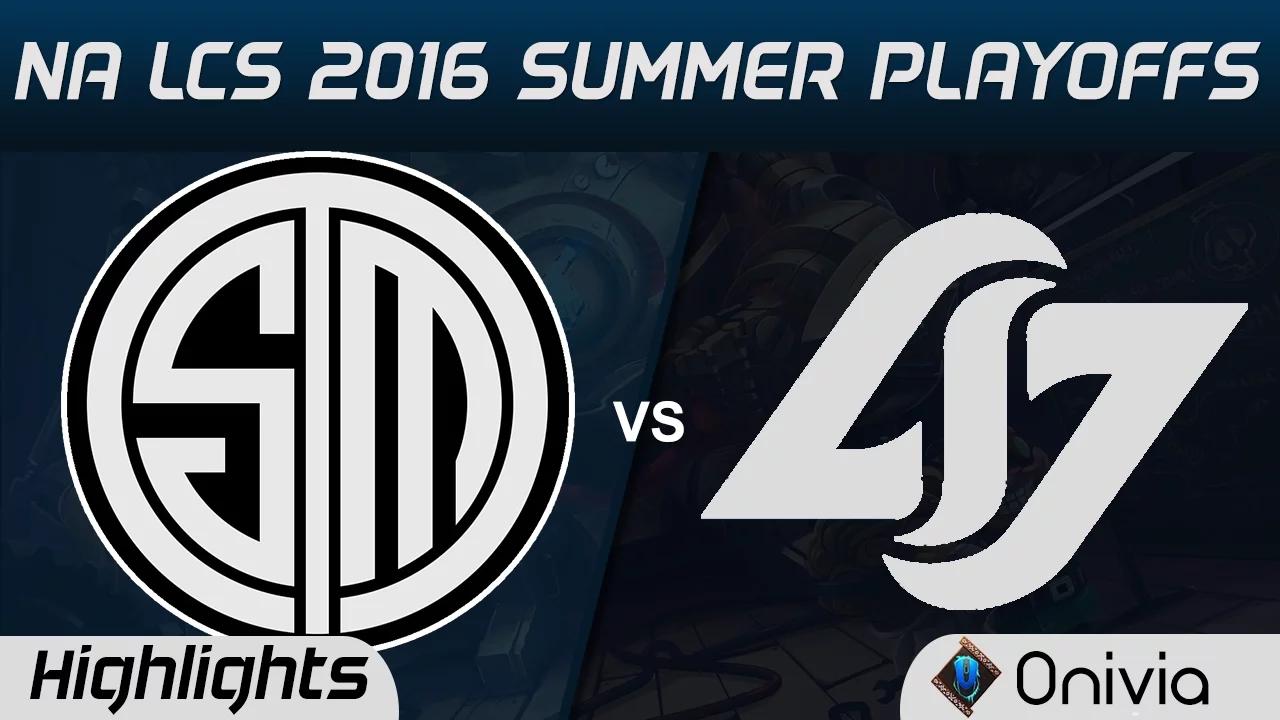 TSM vs CLG Highlights Game 2 NA LCS 2016 Summer Playoffs Semi Finals Team Solo Mid vs Counter Logic thumbnail