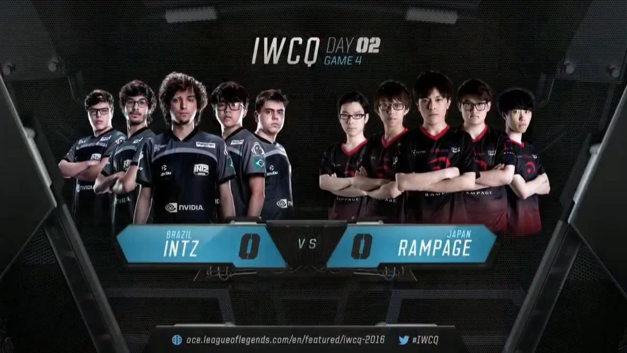 ITZ vs RPG Highlights IWCQ 2016 Day 2 INTZ Esports vs Rampage thumbnail