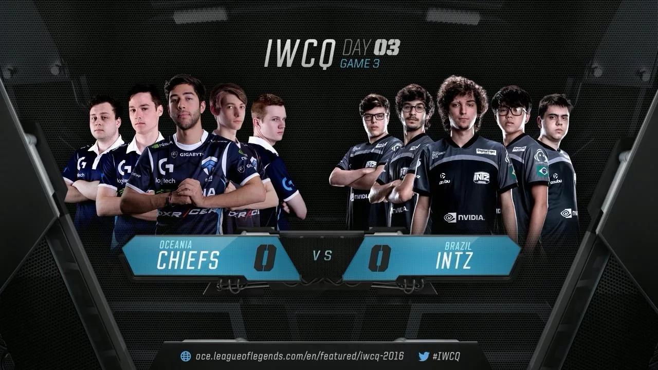 CHF vs ITZ Highlights IWCQ 2016 Day 3 The Chiefs vs INTZ Esports thumbnail