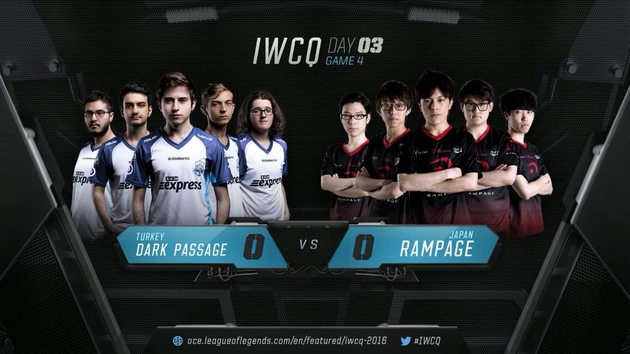 DP vs RPG Highlights IWCQ 2016 Day 3 Dark Passage vs Rampage thumbnail