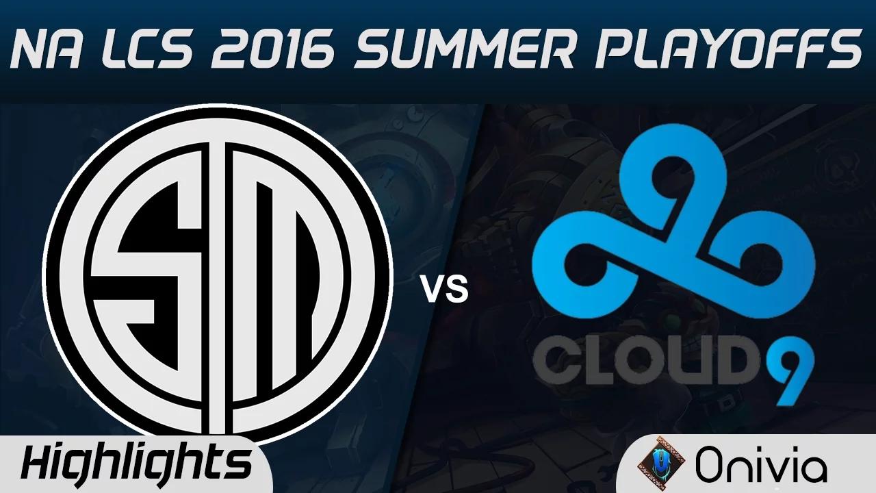 TSM vs C9 Highlights Game 1 NA LCS 2016 Summer Playoffs Finals Team Solo Mid vs Cloud9 thumbnail