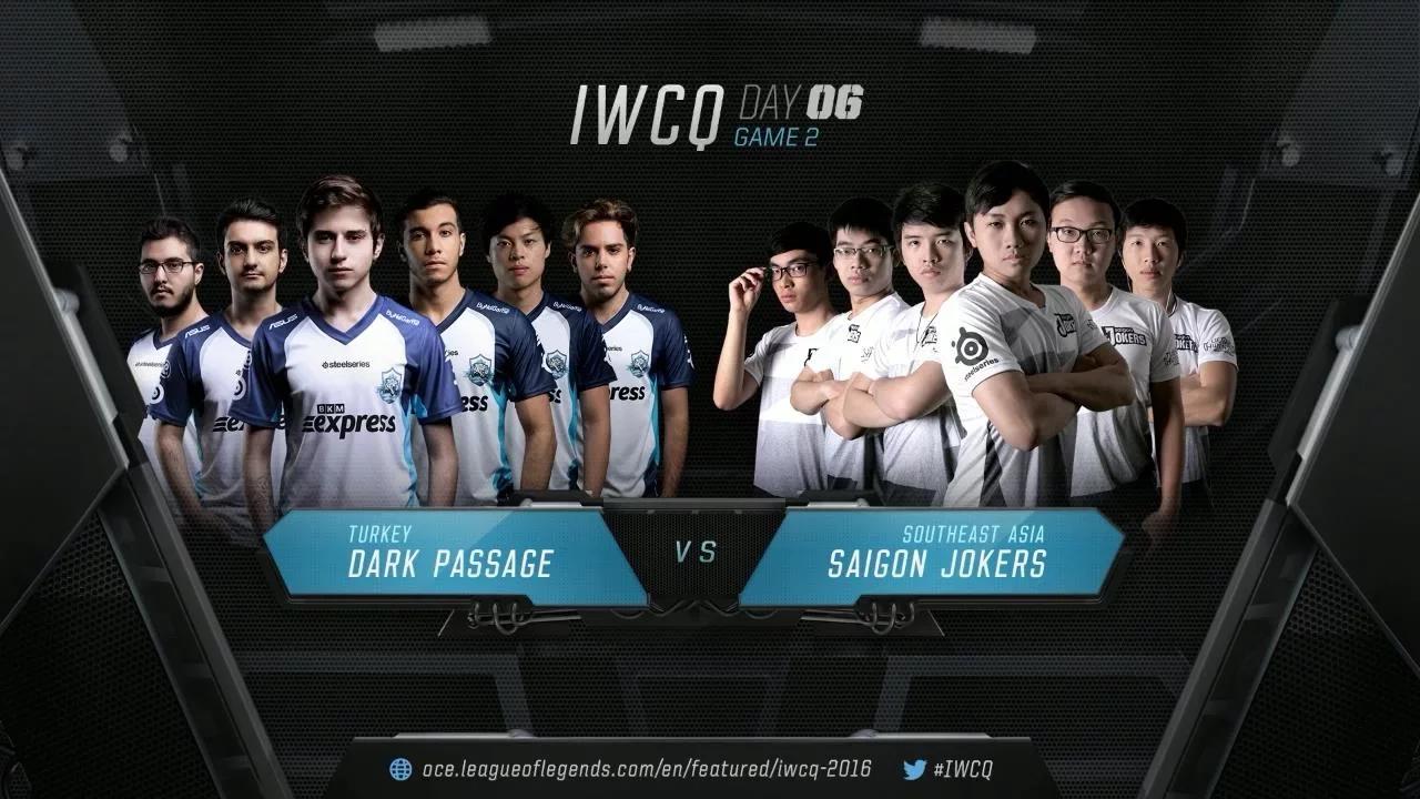 DP vs SAJ Highlights IWCQ 2016 Day 6 Dark Passage vs Saigon Jokers thumbnail