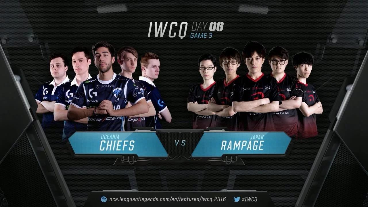 CHF vs RPG Highlights IWCQ 2016 Day 6 The Chiefs vs Rampage thumbnail