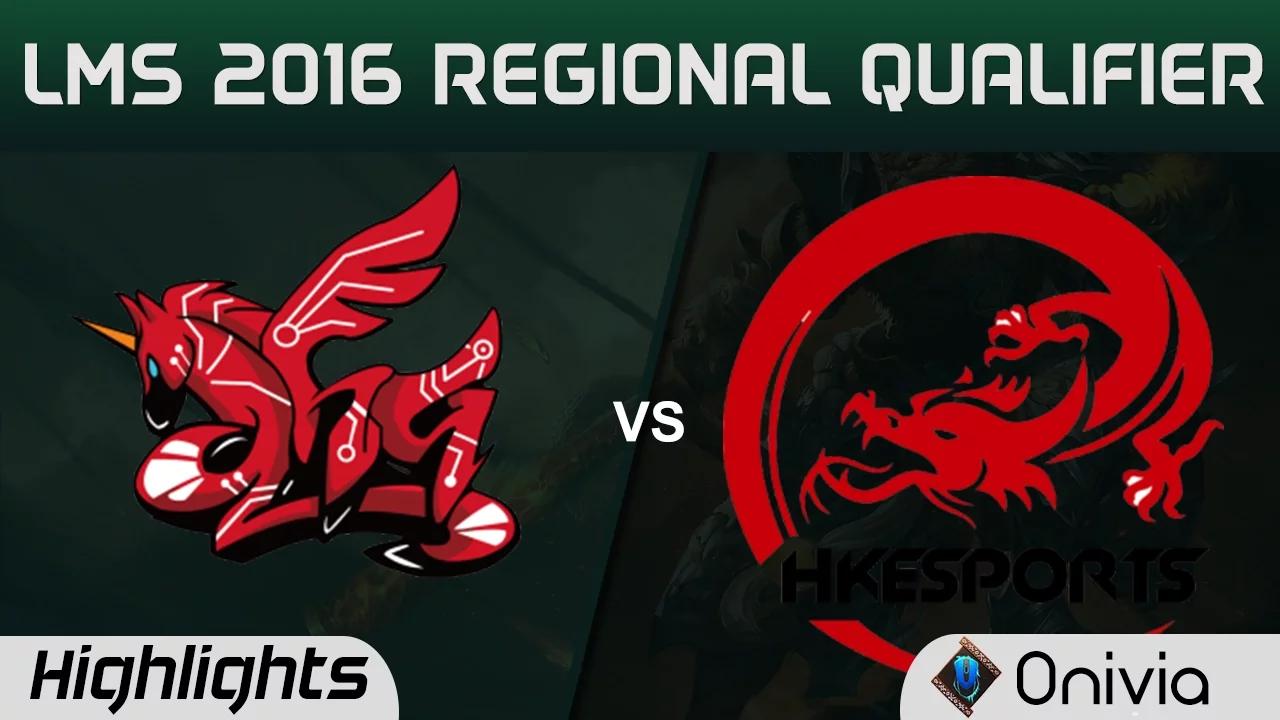 AHQ vs HKE Highlights Game 1 LMS Summer 2016 Regional Qualifier AHQ Esports vs HongKong Esports thumbnail