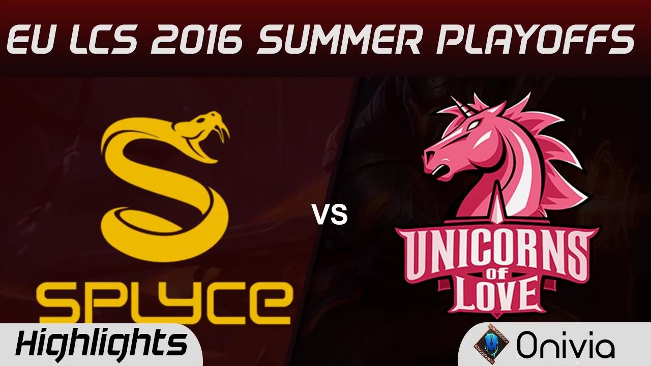 SPY vs UOL Highlights Game 2 EU LCS 2016 Regional Qualifier Splyce vs Unicorns of Love thumbnail