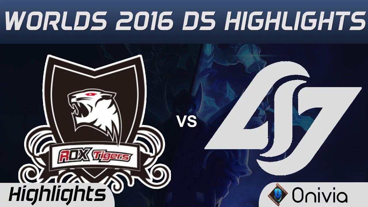 ROX vs CLG Highlights Worlds 2016 D5 ROX Tigers vs Counter Logic Gaming thumbnail