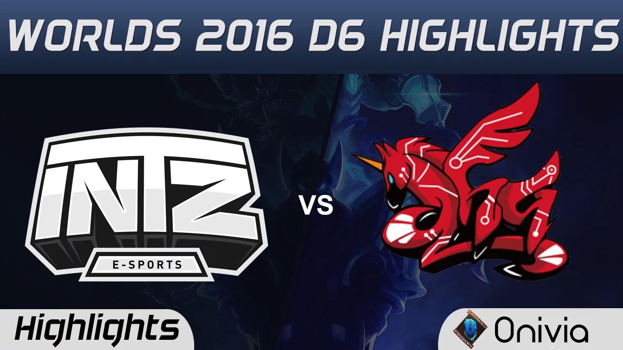 ITZ vs AHQ Highlights Worlds 2016 D6 INTZ Esports vs AHQ Esports thumbnail