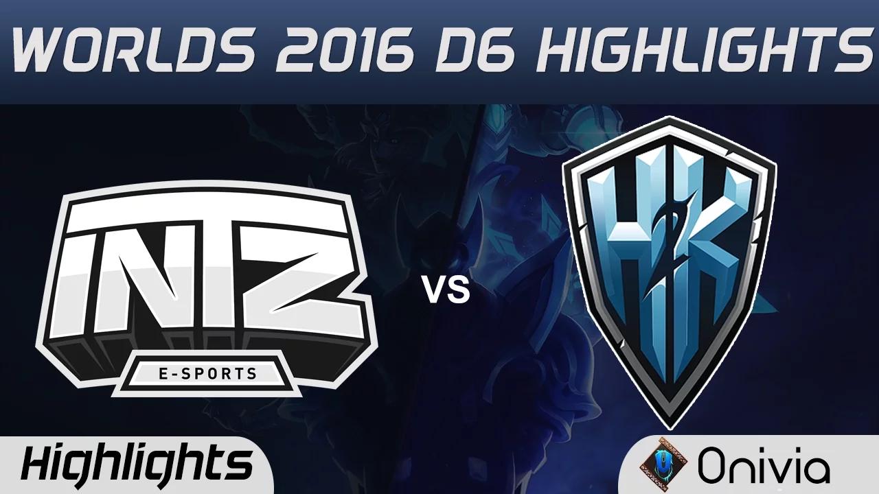 ITZ vs H2K Highlights Worlds 2016 D6 INTZ Esports vs H2K Gaming thumbnail