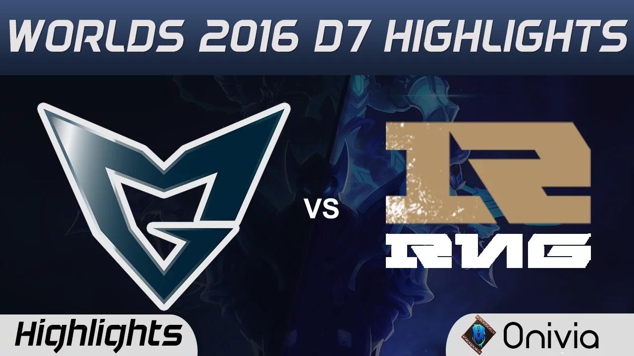 SSG vs RNG Highlights Worlds 2016 D7 Samsung Galaxy vs Royal Never Give Up thumbnail