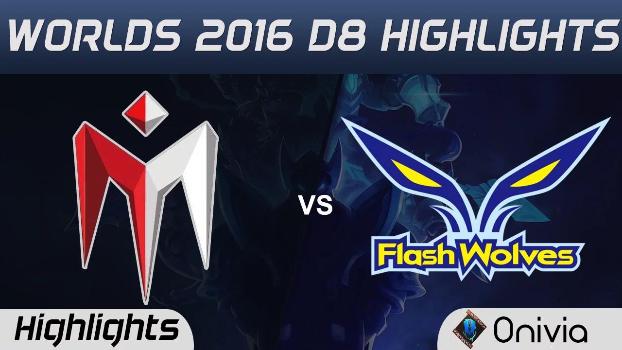 IM vs FW Highlights Worlds 2016 D8 I May vs Flash Wolves thumbnail