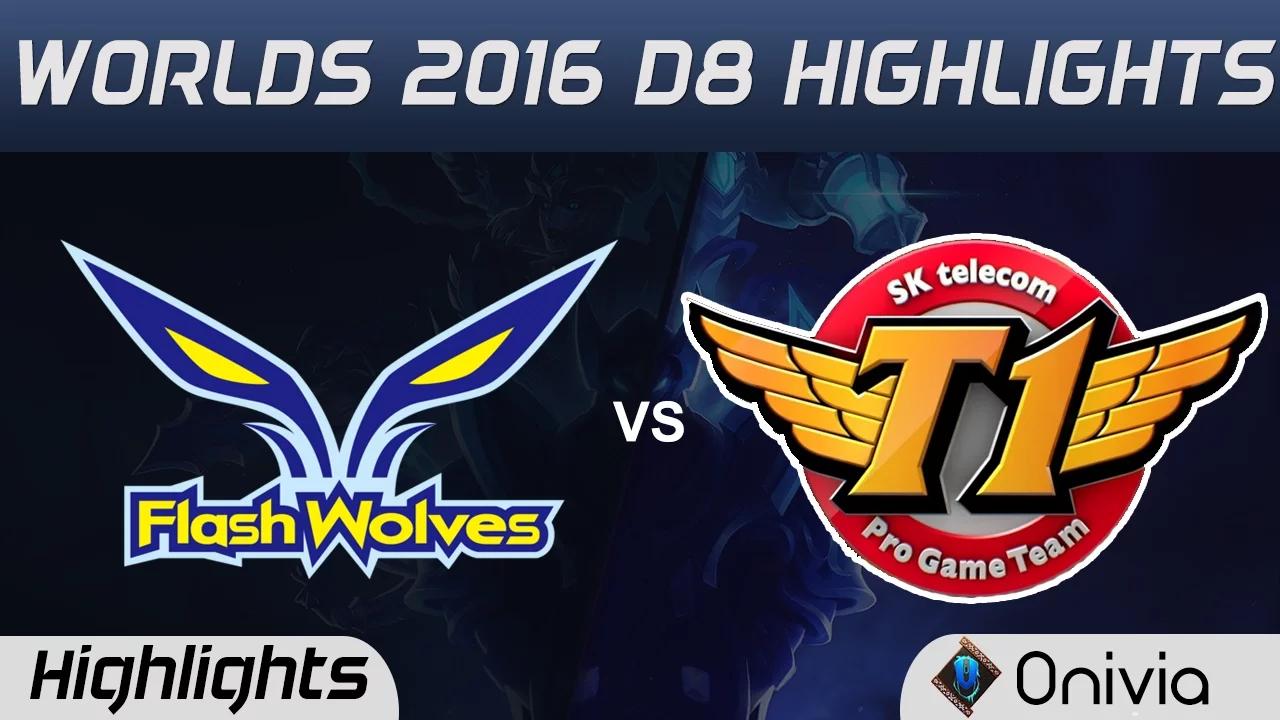 FW vs SKT Highlights Worlds 2016 D8 Flash Wolves vs SK Telecom T1 thumbnail