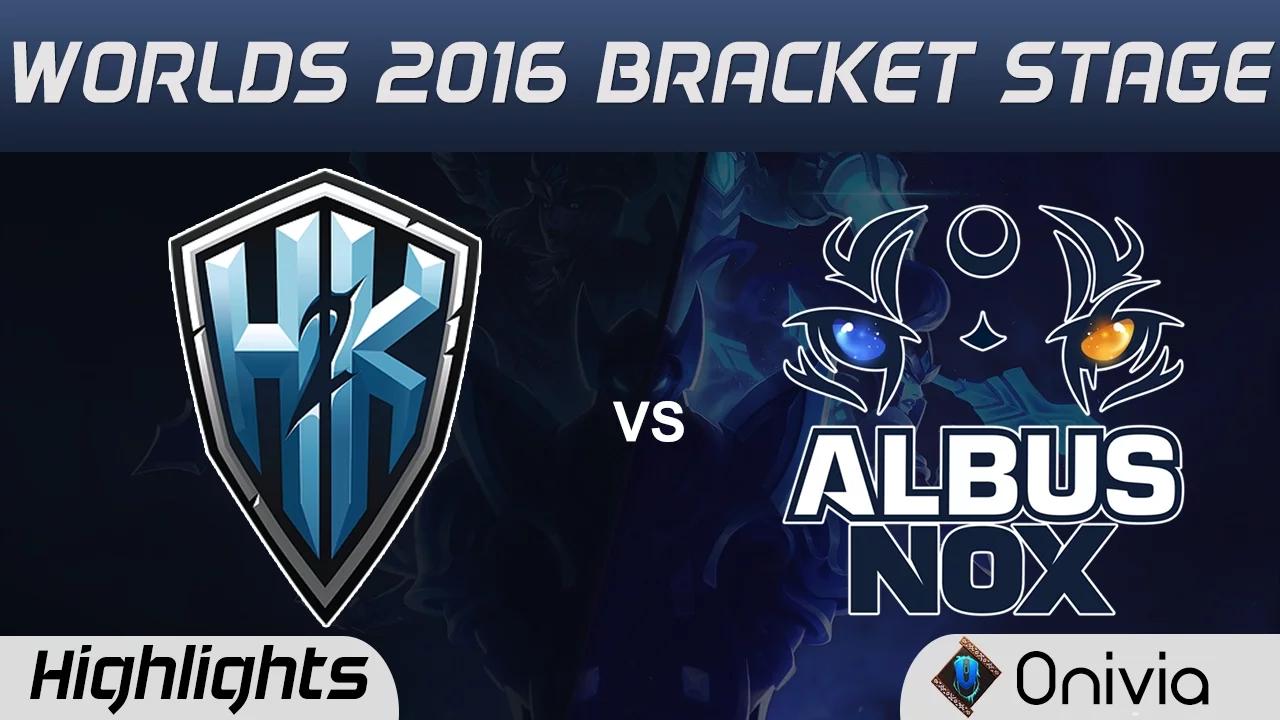 H2K vs ANX Highlights Game 2 Worlds 2016 Bracket Stage H2K Gaming vs Albus Nox Luna thumbnail