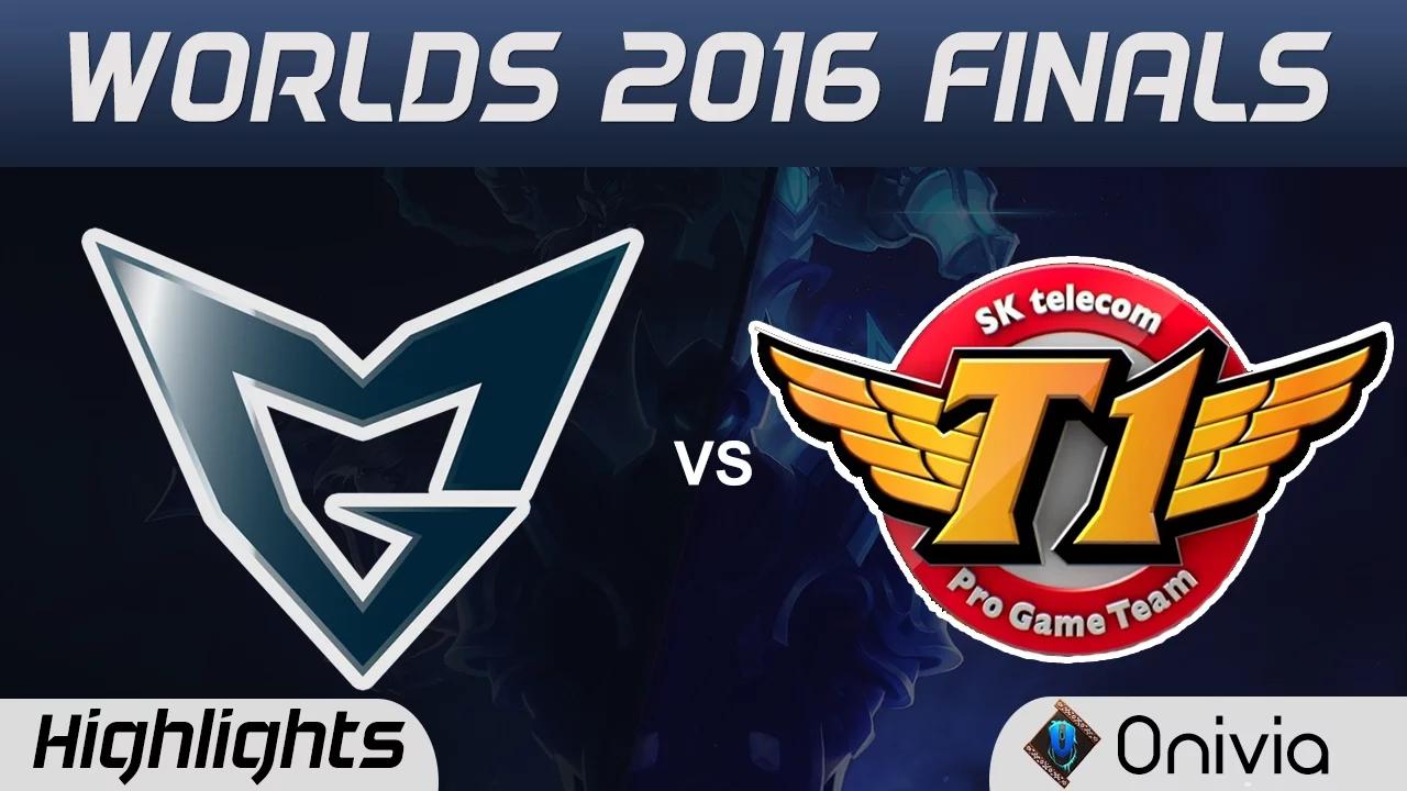 SSG vs SKT Highlights Game 1 Highlights Worlds 2016 Finals Samsung Galaxy vs SK Telecom T1 thumbnail