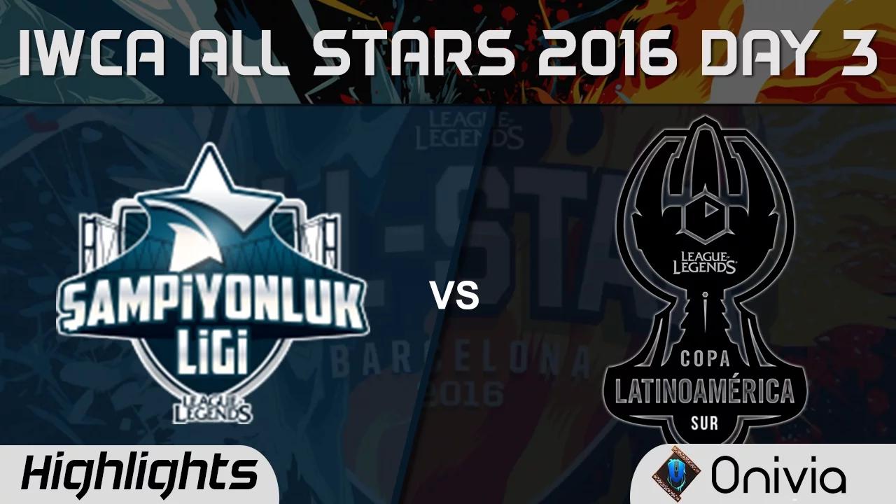 TCL vs LAS All for One Highlights IWCA Barcelona 2016 D3 Turkey vs Latin America South thumbnail