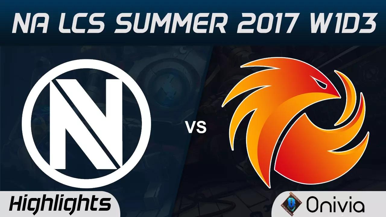 NV vs P1 Highlights Game 1 NA LCS Summer 2017 EnvyUs vs Phoenix1 by Onivia thumbnail